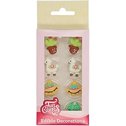 Produktbild: FunCakes Zucker Dekorationen Alpaka Set/8