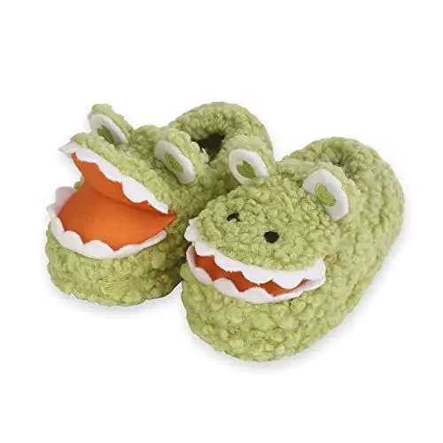 Produktbild: FUNCOO PLUS Kinder Hausschuhe Winter Jungen Mädchen Pantoffel Anti-Rutsch-Haus Kleinkind Indoor Outdoor Cloud Hausschuhe