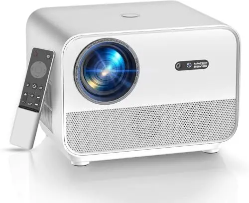 Produktbild: FunFlix A1 Beamer 1080P FHD 4K unterstützt 700ANSI WiFi Bluetooth Android System Heimkino Beamer