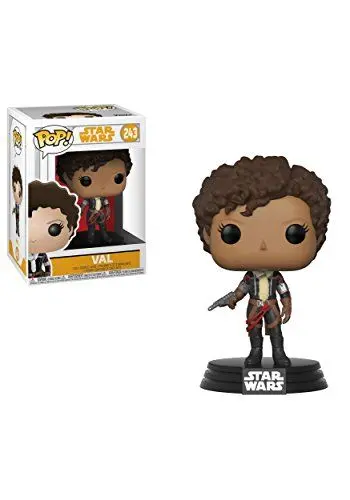 Produktbild: Funko POP! Bobble Star Wars: Solo Val - Vinyl-Sammelfigur - Geschenkidee - Offizielle Handelswaren - Spielzeug Für Kinder Und Erwachsene - Movies Fans - Modellfigur Für Sammler Und Display