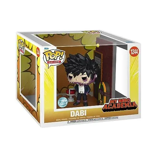 Produktbild: Funko POP! Deluxe: My Hero Academia (MHA) - Dabi - (Hideout) - My Hero Academia and 2 - Vinyl-Sammelfigur - Geschenkidee - Offizielle Handelswaren - Spielzeug Für Kinder und Erwachsene - Anime Fans