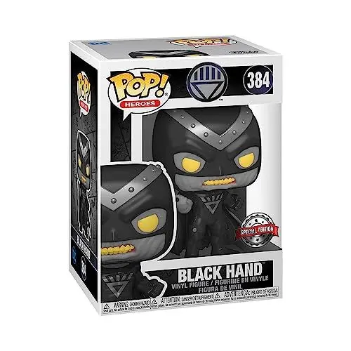 Produktbild: Funko POP! Heroes: DC - Black Lantern - DC Comics - Vinyl-Sammelfigur - Geschenkidee - Offizielle Handelswaren - Spielzeug Für Kinder Und Erwachsene - Comic Books Fans - Modellfigur Für Sammler