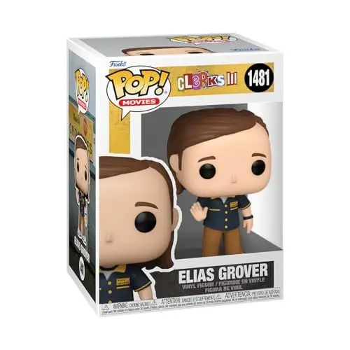 Produktbild: Funko POP! Movies: Clerks 3 - Elias Grover, 4-inch, POP! Movie, Collectible, Toys - Vinyl-Sammelfigur - Geschenkidee - Offizielle Handelswaren - Spielzeug Für Kinder Und Erwachsene - Movies Fans