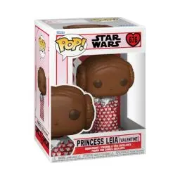 Produktbild: Funko POP! Star Wars: Leia Organa - (Val Choc) - Vinyl-Sammelfigur - Geschenkidee - Offizielle Handelswaren - Spielzeug Für Kinder Und Erwachsene - Movies Fans - Modellfigur Für Sammler Und Display