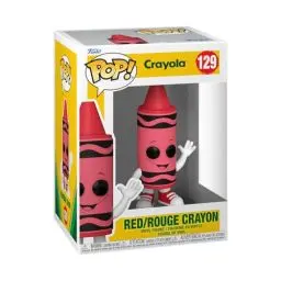 Produktbild: Funko POP! Vinyl: Crayola - Red Crayon - Vinyl-Sammelfigur - Geschenkidee - Offizielle Handelswaren - Spielzeug Für Kinder Und Erwachsene - Ad Icons Fans - Modellfigur Für Sammler Und Display