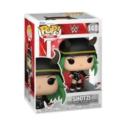 Produktbild: Funko POP! WWE: Shotzi Blackhart - Sammelfigur aus Vinyl - Offizielle Merchandise - Spielzeug für Kinder & Erwachsene - Sportfans und Display
