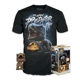 Produktbild: Funko Pocket POP! & Tee: Arcadia - Trex - XL - Jurassic World Dominion - T-Shirt - Kleidung Mit Vinyl-Minifigur Zum Sammeln - Geschenkidee - Spielzeug Und Kurzärmeliges Top Für Erwachsene Männer