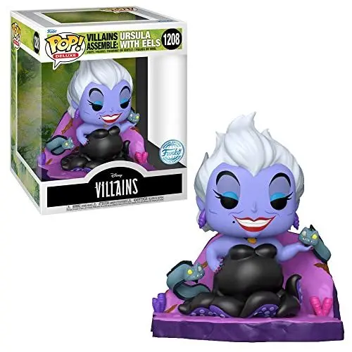 Produktbild: Funko Pop! Deluxe: Disney - Villains Assemble: Ursula with Eels (Assemble) (Special Edition) #1208 Vinyl Figure