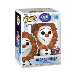 Produktbild: Funko Pop! Disney: Frozen - Olaf As Lion King - die Eiskönigin - Amazon-Exklusiv - Vinyl-Sammelfigur - Geschenkidee - Offizielle Handelswaren - Spielzeug Für Kinder und Erwachsene - Movies Fans