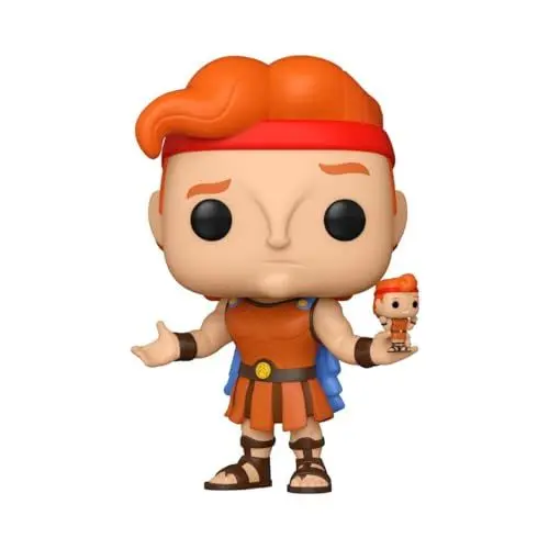 Produktbild: Funko Pop! Disney: Hercules - Hercules with Action Figure (Convention Limited Edition) #1329 Vinyl Figure