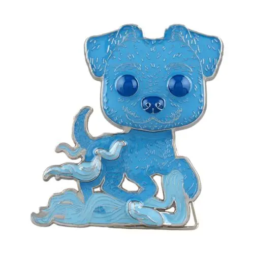 Produktbild: Funko Pop! Large Enamel Pin Harry Potter: Patronus Ron Weasley Emaille-Nadeln - Niedliche Brosche Zum Sammeln - Für Rucksäcke & Taschen - Geschenkidee - Offizielle Handelswaren
