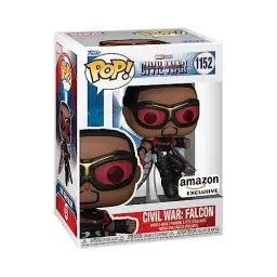 Produktbild: Funko Pop! Marvel: Civil War Baue eine Szene auf - Falcon - Captain America 3 - Amazon-Exklusiv - Vinyl-Sammelfigur - Geschenkidee - Offizielle Handelswaren - Spielzeug Für Kinder und Erwachsene