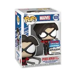 Produktbild: Funko Pop! Marvel: Year of The Spider - Spider-Woman - (Mattie) - Marvel Comics - Amazon-Exklusiv - Vinyl-Sammelfigur - Geschenkidee - Offizielle Handelswaren - Comic Books Fans