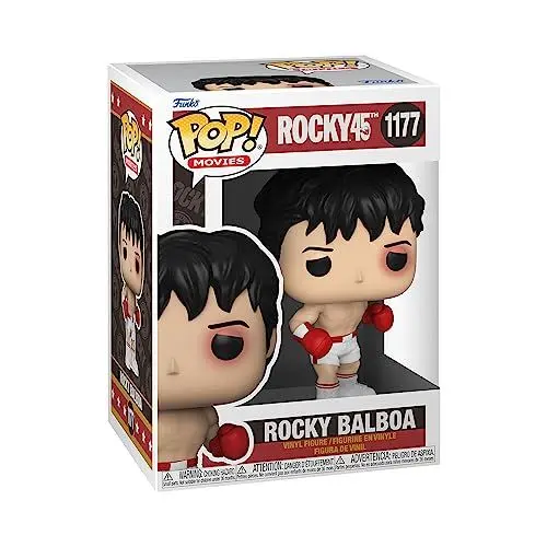 Produktbild: Funko Pop! Movies: Rocky 45th - Rocky Balboa - Vinyl-Sammelfigur - Geschenkidee - Offizielle Handelswaren - Spielzeug Für Kinder und Erwachsene - Movies Fans - Modellfigur Für Sammler und Display