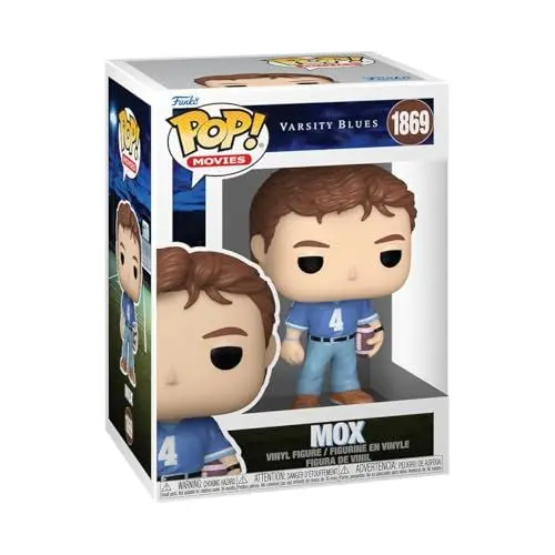 Produktbild: Funko Pop! Movies: Varsity Blues - MOX​​ - Keychain - Neuartiger Schlüsselanhänger - Vinyl-Minifigur Zum Sammeln - Strumpffüller - Geschenkidee - Offizielle Handelswaren - Movies Fans - Minifigur