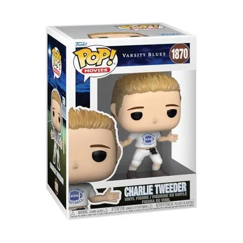 Produktbild: Funko Pop! Movies: Varsity Blues - Tweeder - Keychain - Neuartiger Schlüsselanhänger - Vinyl-Minifigur Zum Sammeln - Strumpffüller - Geschenkidee - Offizielle Handelswaren - Movies Fans - Minifigur