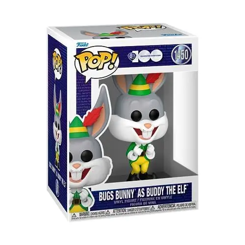 Produktbild: Funko Pop! Movies: WB100 - Bugs Bunny As Buddy - WB 100 - Vinyl-Sammelfigur - Geschenkidee - Offizielle Handelswaren - Spielzeug Für Kinder und Erwachsene - Ad Icons Fans
