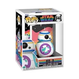 Produktbild: Funko Pop! Star Wars: Pride 2023- BB-8 - Vinyl-Sammelfigur - Geschenkidee - Offizielle Handelswaren - Spielzeug Für Kinder und Erwachsene - Movies Fans - Modellfigur Für Sammler und Display