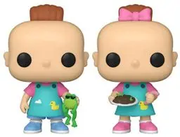 Produktbild: Funko Pop! Television: Rugrats - Phillip DeVille - 2 Packung Phil & Lil - Amazon-Exklusiv - Vinyl-Sammelfigur - Geschenkidee - Offizielle Handelswaren - Spielzeug Für Kinder und Erwachsene