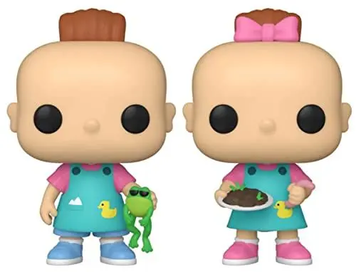 Produktbild: Funko Pop! Television: Rugrats - Phillip DeVille - 2 Packung Phil & Lil - Amazon-Exklusiv - Vinyl-Sammelfigur - Geschenkidee - Offizielle Handelswaren - Spielzeug Für Kinder und Erwachsene