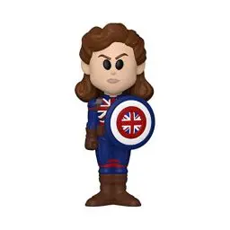 Produktbild: Funko Vinyl SODA, Agent Carter, Captain Carter, 1/6 Odds for Rare Chase Variant, Marvel What If, Sammelfigur, Geschenkidee, Offizielle Merchandise, Spielwaren für Kinder & Erwachsen
