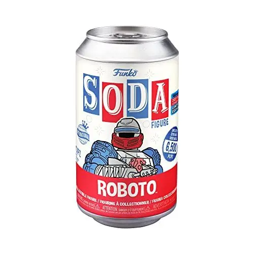 Produktbild: Funko Vinyl SODA: Motu - Roboto - Metallisch Chase - (Styles May Vary) - Masters of The Universe - Vinyl-Sammelfigur - Geschenkidee - Offizielle Handelswaren - TV Fans - Modellfigur Für Sammler