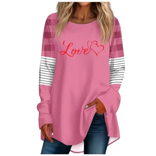 Produktbild: Funktionsshirt Damen Crop Tops Damen Sexy Grünes Hemd Damen Jeanshemd Damen Tailliert Top Senfgelb Damen Damen-Tunika T-Shirt Bedrucken Lassen Boho Oberteile Damen Oberteil Lila L
