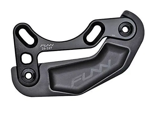Produktbild: FUNN Zippa Lite MTB Bash Guard - EIN hochwertiger ISCG05 Fahrradketten-Schutz für 26T-32T Kettenblätter, Kettenblattschutz für Ihre Mountainbike-Kette, BMX-Kette.