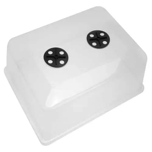 Produktbild: FUNNETOYU 1 Stück Topfdeckel Wiederverwendbar Verschiedene Gartenbeet Abdeckungen Deckel Schutz Pflanzenständer Schwammhalter Für Küchenspülen Abdeckungen Netz Kits Behälter Ofen