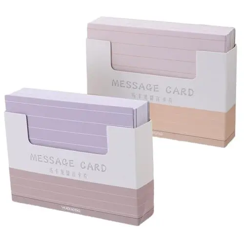 Produktbild: FUNNETOYU 300 Stück Karteikarten Pastellfarben Liniert Wasserfest für Notizen Lernen und Tägliche Verwendung für Memos Flashcards und Kreative Ideen