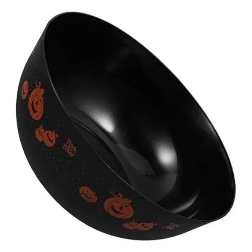 Produktbild: FUNNETOYU Halloween Candy Bowl Große Kunststoffschüssel Für Süßigkeiten Kreative Halloween-dekoration Für Party Und Festlichkeiten Robustes Sicheres Material Für Leckereien Und Snacks