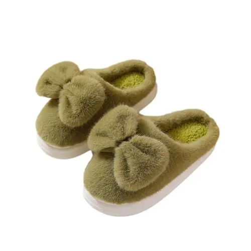 Produktbild: Funny Fuzzy Fussbettpantoffel Hausschuhe Schurwolle Damen Hausschuhe Damen 42 Pluesch Hausschuhe 24 Gefuetterte Pantoffeln Hausschuhe Damen für Winter Halloween Filzhausschuhe
