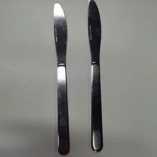 Produktbild: Funnydin dinner knives, only dinner knives, stainless steel, cutlery knives for kitchen