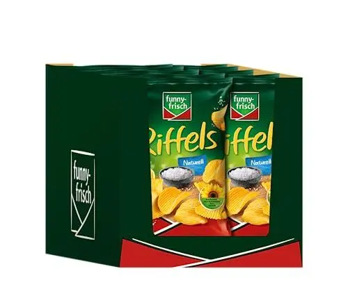 Produktbild: funny-frisch Riffels Naturell,10er Pack (10 x 150 g)