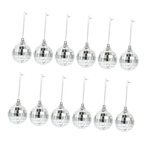 Produktbild: FUNOMOCYA Disco Ktv Reflektierende Spiegel Für Party Weihnachten Decor 12pcs Set Bar Bühne Zubehör