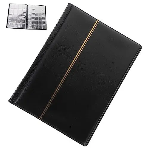 Produktbild: FUNOMOCYA 1 Münzsammelbuch Münzalben Für Sammler Münzsammelalbum Gedenkmünzenhalter Album Münzbuch Für Die Sammlung Münzbücher Für Sammler Münzsammeln
