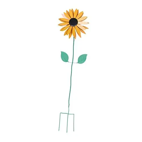 Produktbild: FUNOMOCYA Kinder Windmühle Spielzeug Sonnenblumen Windmühle Für Garten Jungen Und Mädchen Windrad Spielzeug Dekorative Windmühle