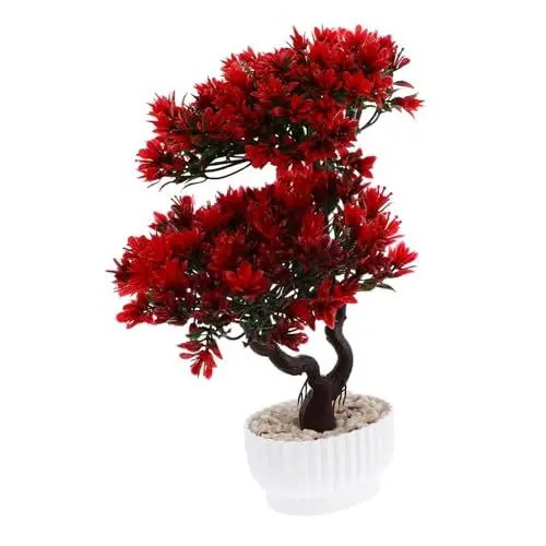 Produktbild: FUNOMOCYA 1pc Gefälschte Blumentopf Bonsai Baum Simulation Bonsai Ornament Für Wohnzimmer Decor