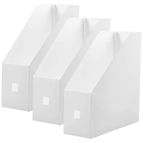 Produktbild: FUNOMOCYA 3pcs Triple Datei Ordner Organizer Box Magazin Rack Büro Lagerung Box Schreibtisch Organisatoren Und Lagerung