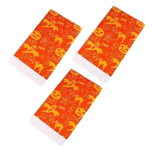 Produktbild: FUNOMOCYA 3er-Pack Halloween-zubehör Wiederverwendbar-tischdecke Aus Kunststoff Für Partys