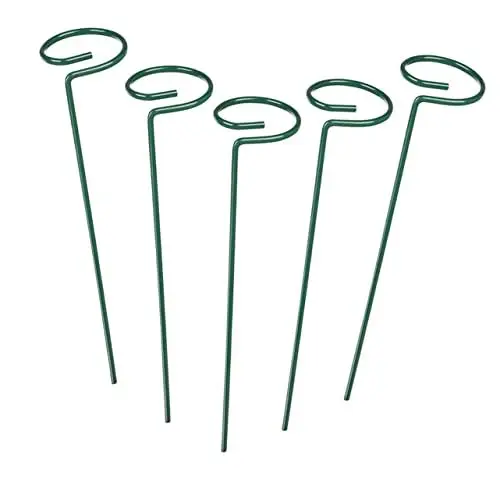 Produktbild: FUNOMOCYA Pflanzenstützen Für Den Garten 5 Stück Pflanzenstäbe Einzelne Stielhalter Hortensien-blumenständer Leicht Installieren
