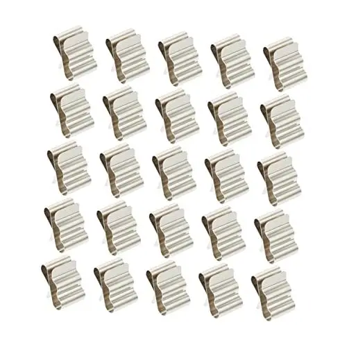 Produktbild: FUNOMOCYA Doppeldrahtclips für Kabel Solarpanel-clip Kabelklemme Solar- -kabelclips Anhängerdrahtclips