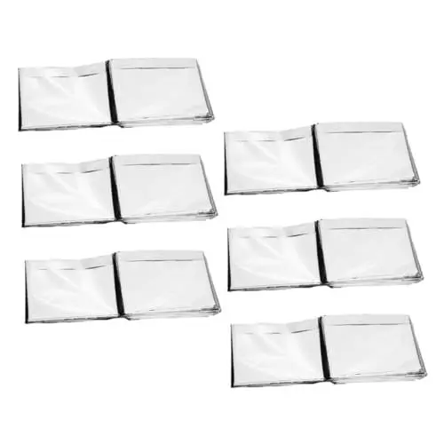 Produktbild: FUNOMOCYA 6er-Pack Reflektierende Pflanzenfolie Warme Folienblätter Gewächshaus-gartenreflektoren Reflektierend Für Pflanzenwachstum Im Garten