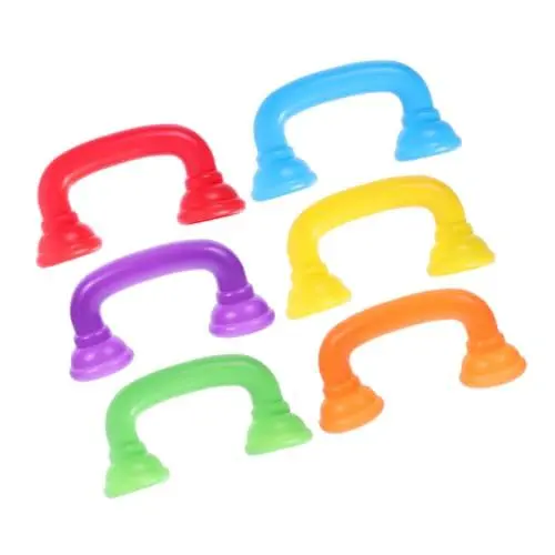Produktbild: FUNOMOCYA 6 Stück Teiliges Spielzeugtelefon für Interaktives Handset zur Sprachförderung mit Ergonomischem Design Tragbar mit Akustischem Feedback für Spielerisches Lernen und