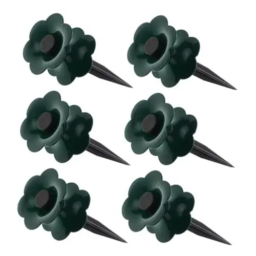 Produktbild: FUNOMOCYA 6st Gartenschlauchrad Gartenschlauch-führungsnagel Gartenschlauchtrommelständer Gartenschlauchständer Für Draußen Führungsspitzen Für Schlauch Gartenschlauchführung Pp Green