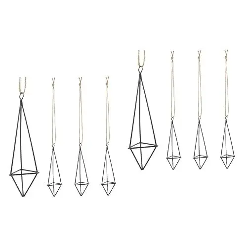 Produktbild: FUNOMOCYA 2sets Air Plant Metall -montiert Anlage Steht Wohnkultur 4 Stücke * 2