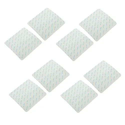 Produktbild: FUNOMOCYA 8 Stück Teiliges Doppelseitiges Teppichband Antirutschmatte rutschfest für Teppiche Ecken Fixierer Weiß für Fliesen Laminat Holzboden