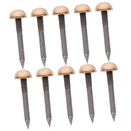 Produktbild: FUNOMOCYA 10stücke Dekorative Nägel Aus Metall Für Polstermöbel Sofas Und Stühle Langlebig Und Rostfrei Für Diy-projekte Und Heimwerkerarbeiten