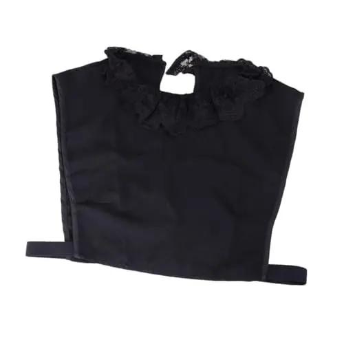 Produktbild: FUNOMOCYA Dekorativ 1 Stück kropfkette Detachable collar Bluse Kragen Dickey Kragen der abnehmbarer Hemdkragen Halbhemd mit abnehmbarem Kragen Shirt falsches falscher Kragen