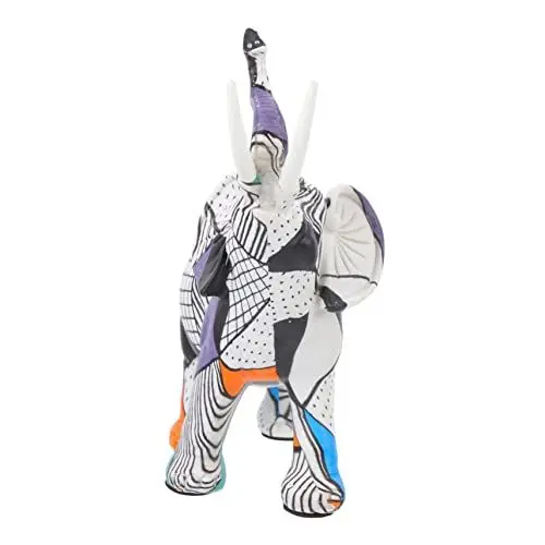 Produktbild: FUNOMOCYA Elefantenstatue Elefantenstatue Aus Kunstharz für Schreibtisch Dekoration